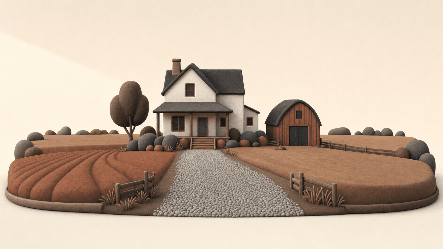 A rural acreage property near Edmonton